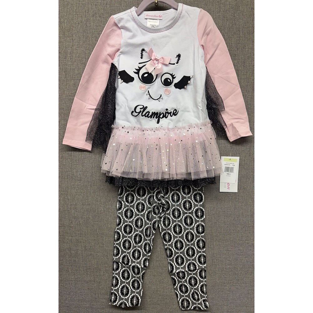 NEW BNWT Bonnie‎ Jean Baby Halloween Outfit Clothes Vampire Size 4
